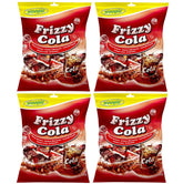 Woogie Frizzy Cola Brause- Bonbons Hartkaramellen Mit Cola- Geschmack 4 x 170g